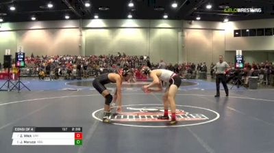 149 lbs Consi of 4 - Zander Wick, Wisconsin vs Josh Maruca, Arizona State