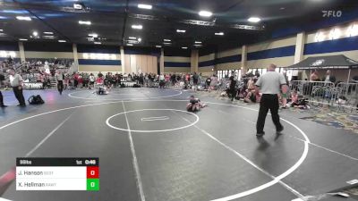 98 lbs Consolation - Jax Hanson, Scots WC vs Xabi Hellman, Rawtown Elite