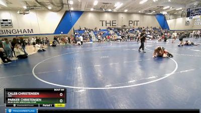 109 lbs Round 1 - Parker Christensen, Bear River Wrestling Club vs Caleb Christensen, JWC