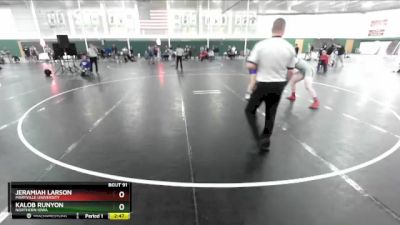 197 lbs Quarterfinal - Kalob Runyon, Northern Iowa vs Jeramiah Larson, Maryville University