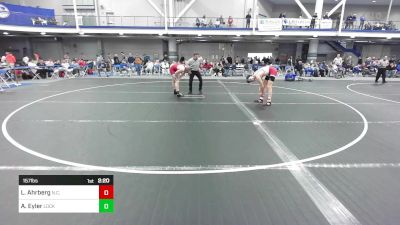 157 lbs Semifinal - Luke Ahrberg, N.C. State vs Ashton Eyler, Lock Haven University