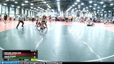 140 lbs Rd# 9- 2:15pm Saturday Final Pool - David Evans, Scorpions vs Mitchel Rowland, Nebraska Elite