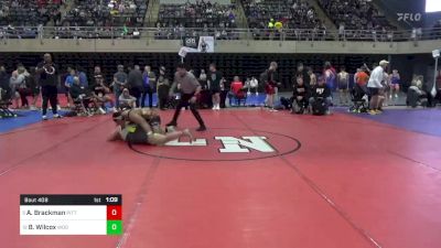 220 lbs Round Of 16 - Alex Brackman, Pittsburgh, PA vs Benjahmin Wilcox, Woonsocket, RI