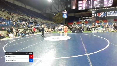 200 lbs Cons 8 #1 - Yisel Perez, Missouri vs Macy Barber, Nebraska