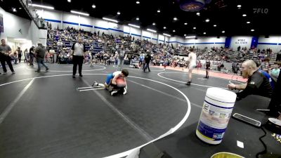 86 lbs Rr Rnd 3 - Elijah Robinson, Sulphur Youth Wrestling Club vs Brody Scott, Lions Wrestling Academy