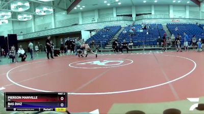 145 lbs 1st Place Match - Pierson Manville, PA vs Bas Diaz, IA