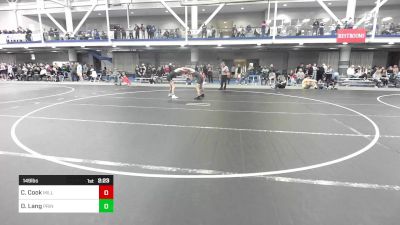 149 lbs Round Of 32 - Craig Cook, Millersville University vs Drew Lang, Princeton U