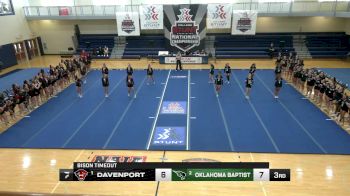 STUNT - Davenport (#1) vs. Oklahoma Baptist (#2), Davenport (#1) vs. Oklahoma Baptist (#2) vs. - D3 Day 3