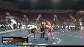 195 lbs Round 2 (4 Team) - Riley Hush, Bad Bass vs Garrett Smith, Portage Pounders