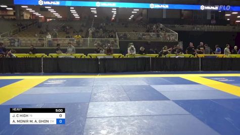 JUSTIN C HIGH vs AHMED MONIR M. A. GHONEIM 2024 Pan Jiu Jitsu IBJJF Championship