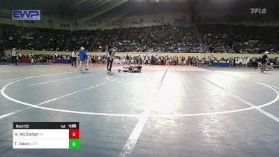 133 lbs Round Of 64 - Rayvon McClellan, Tulsa Union vs TJ Davis, Little Axe Takedown Club