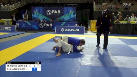 MOHAMED AHMED GHARIB ELSAYED vs EVAN CHARLES RIGGS 2024 Pan Jiu Jitsu IBJJF Championship
