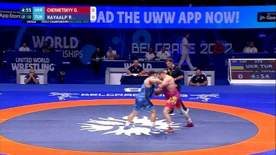 130 kg 1/8 Final - Oleksandr Chernetskyy, Ukraine vs Riza Kayaalp, Turkey