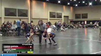 65 lbs Finals (2 Team) - Cooper Sampson, Iowa Black vs Cooper Combs, Tennessee Red