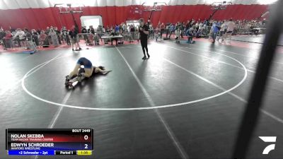 138 lbs Cons. Semi - Nolan Skebba, Team Nazar Training Center vs Edwyn Schroeder, Aviators Wrestling