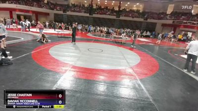 106 lbs Quarterfinal - Jesse Chastain, Oklahoma vs Davian McConnell, Broken Arrow Wrestling Club