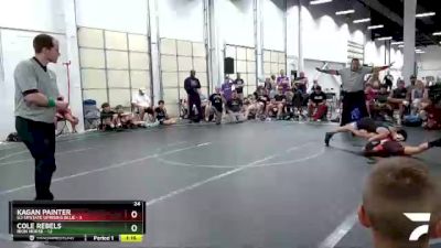 88 lbs Finals (2 Team) - Cole Rebels, Iron Horse vs Kagan Painter, U2 Upstate Uprising Blue