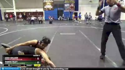 138 lbs Round 2 - Tarrin Riley, Sarbacker Wrestling Academy vs Josh Walker, Marinette Wrestling Club