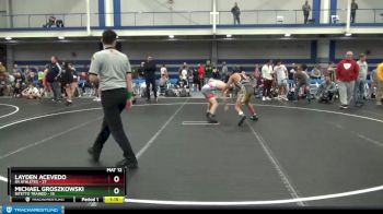 130 lbs Round 7 (8 Team) - Layden Acevedo, 84 Athletes vs Michael Groszkowski, Bitetto Trained