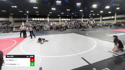 64 lbs Consi Of 8 #1 - Harlym Ward, Bear River WC vs Olivia Srisamai, Legacy WC