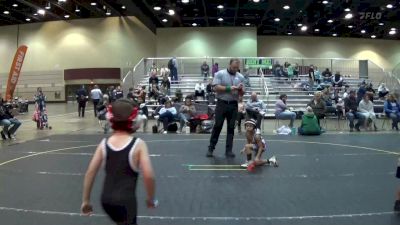 50 lbs Quarterfinals (8 Team) - Vincent Obregon, Indiana Outlaws vs Braxton Dahms, Saranac Youth Wrestling Club