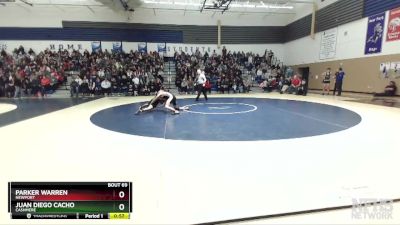 132 lbs Cons. Round 1 - Juan Diego Cacho, Cashmere vs Parker Warren, Newport