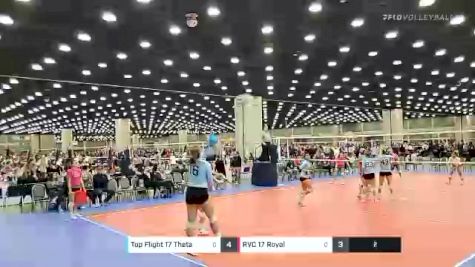 Top Flight 17 Theta vs RVC 17 Royal - 2022 JVA World Challenge presented by Nike - Expo Only