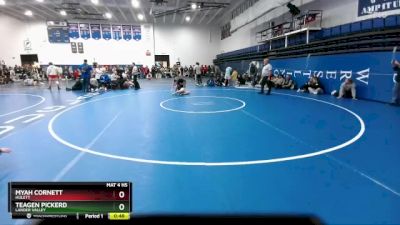 170 lbs Cons. Semi - Teagen Pickerd, Lander Valley vs Myah Cornett, Hulett