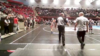 58 lbs Quarterfinal - Alexandra Pulliam, Skiatook Youth Wrestling 2022-23 vs Ava Jo Campbell, Collinsville Cardinal Youth Wrestling