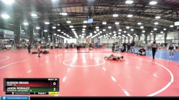 84 lbs Rd# 10- 4:00pm Saturday Final Pool - Hudson Bragg, POWA vs Jaxon Moralez, Agression Legionaries