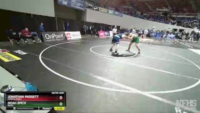 2A/1A-220 Cons. Round 3 - Noah Emch, Regis vs Jonathan Padgett, Myrtle Point