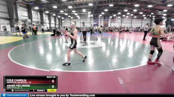 88 lbs Rd# 10- 4:00pm Saturday Final Pool - Asher Millward, Sons Of Atlas vs Cole Caniglia, Agression Legionaries