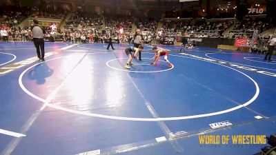 89 lbs Round Of 64 - Brody Jensen, Burwell Longhorns vs Hayden Schwab, Immortal Athletics WC