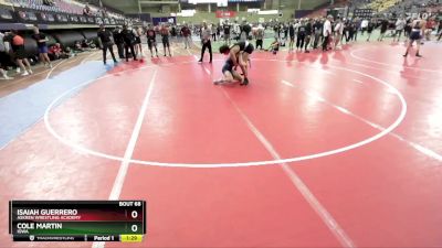 157 lbs Champ. Round 1 - Isaiah Guerrero, Askren Wrestling Academy vs Cole Martin, Iowa