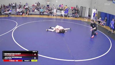 106 lbs Round 3 - Remington Basey, Dallas Mat Club vs Jayson Dickerman, Sweet Home