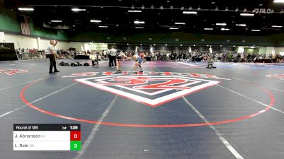 106 lbs Round Of 128 - Jack Abramson, NJ vs Lincoln Rohr, OH