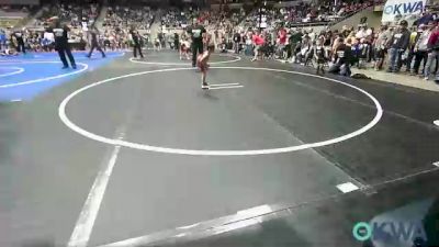 40 lbs Round Of 16 - Bodee Coffman, Piedmont vs Franciso Lopez, OKC Saints Wrestling