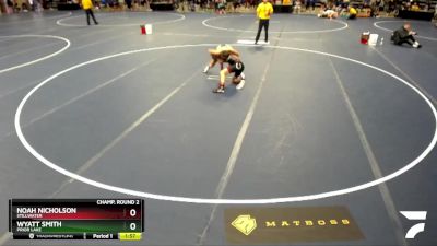 121 Championship Bracket Champ. Round 2 - Wyatt Smith, Prior Lake vs Noah Nicholson, Stillwater