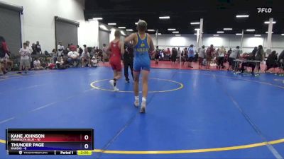 119 lbs Round 1 (8 Team) - Kane Johnson, Minnesota Blue vs Thunder Page, Kansas