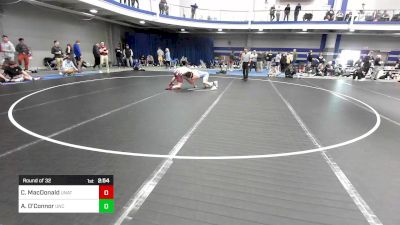 157 lbs Round Of 32 - Connor MacDonald, UNATT - Sacred Heart University vs Austin O'Connor, North Carolina