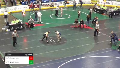 103 lbs Consi Of 32 #2 - Colton Fisher, Bethel Park vs Connor Guenot, Philipsburg-Osceola