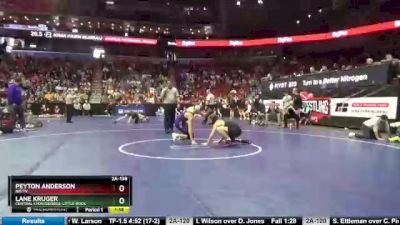 2A-138 lbs Cons. Round 2 - Lane Kruger, Central Lyon/George-Little Rock vs Peyton Anderson, NH/TV