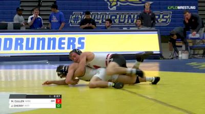 133 lbs MICHAEL CULLEN, WISC vs JAKE CHERRY, PITT