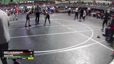 120 lbs Champ. Round 2 - Khale Kidd, Nebraska City Wrestling Club vs Rhett Aschenbrenner, Scottsbluff Wrestling Club