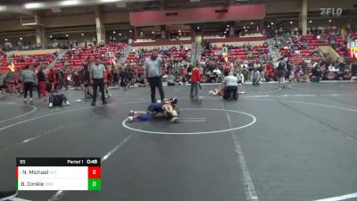 95 lbs Round 4 - Noah Michael, Hutchinson vs Bryson Conkle, Pratt Wrestling Club