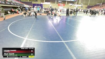 131-132 lbs Round 3 - Riley Hulwi, Elevate Wrestling Club vs Julian Chavez, Colorado