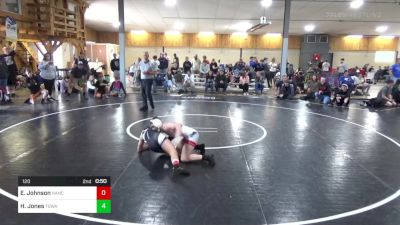 120 lbs Consolation - Evan Johnson, Hancock vs Hagen Jones, Towanda