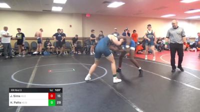 182 lbs Rr Rnd 3 - Johnathan Sims, OMP HS vs Henry Patts, Silent Victory HS