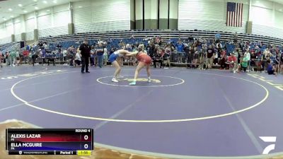 117 lbs Round 4 - Alexis Lazar, MI vs Ella McGuire, PA