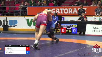 61kg Round 2 - Blayne Helou, Hamilton WC vs Christopher Merlo, C.L.I.C